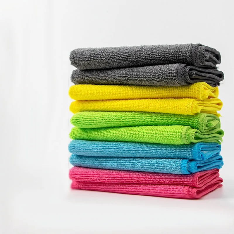 10-teiliges Reinigungstuch-Set, verdickt, Küche ist nicht leicht zu verlieren, Haarreinigungstuch, Tisch- und Autowäsche, multifunktionaler Lappen, 30 cm Image