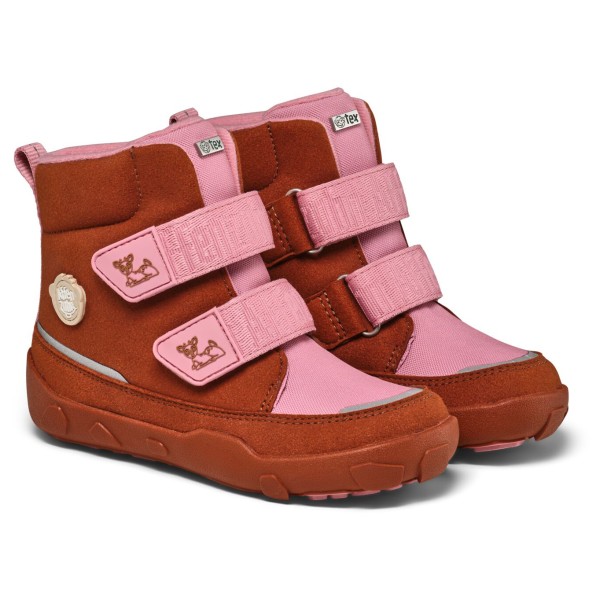 Affenzahn - Kid's Mid Boot Chamude Comfy - Winterschuhe 33 | EU 33 rot/rosa