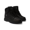 Stiefel DC SHOES "Peary Tr", Gr. 13(47), schwarz (schwarz, schwarz), Obermaterial: Leder (Kuh) / Futter: Textil / Außensohle: Gummi, Schuhe