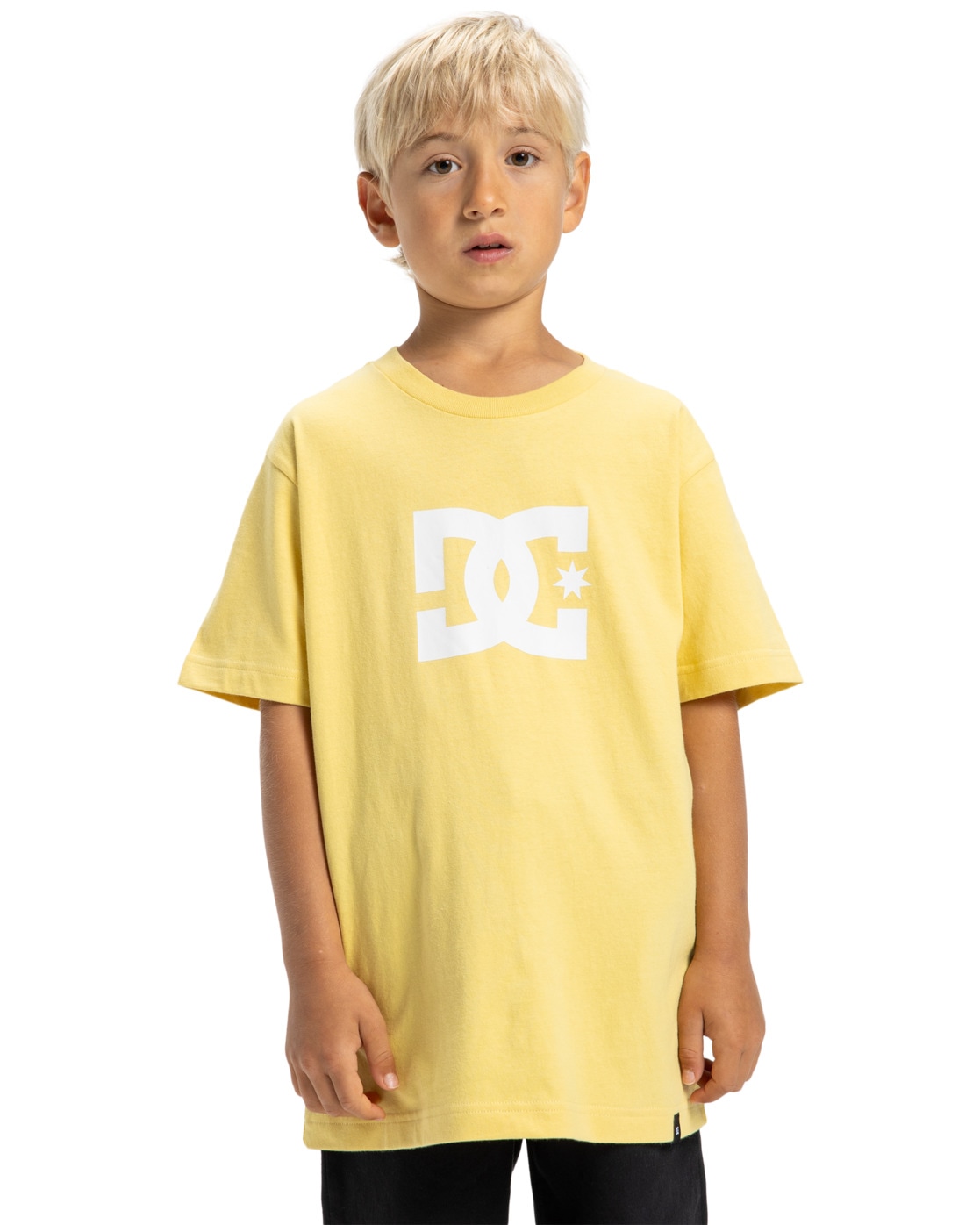 T-Shirt DC SHOES "DC Star", Kinder, Gr. 12(148-156cm), weiß, 75% Baumwolle, 25% Baumwolle, Shirts Image