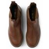 Stiefel MCS "MCS ankle boots M9E Chelsea", Herren, Gr. 43, Normalschaft, beige (schwarz camel), Obermaterial: 100% Polyurethan, Schuhe