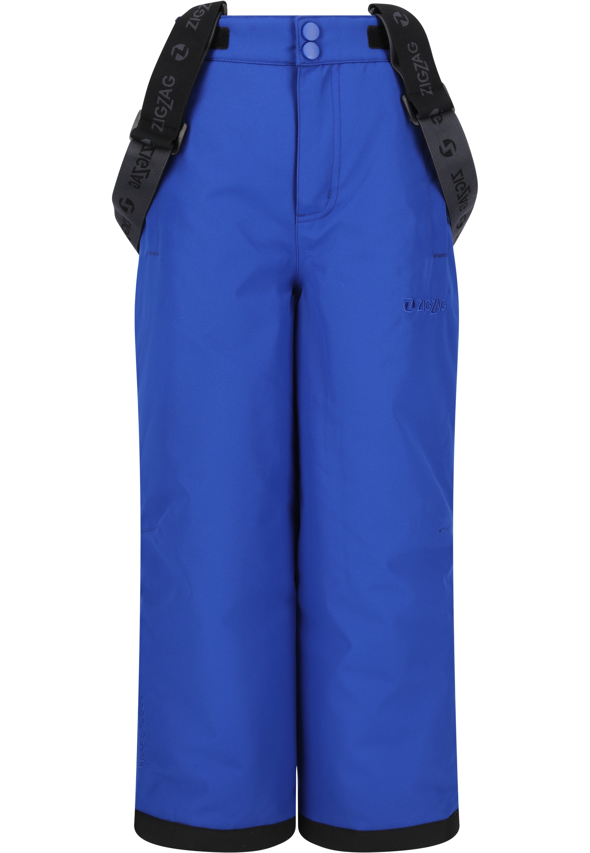 Skihose ZIGZAG "Soho", Kinder, Gr. 128, EURO-Größen, royalblau, 88% Polyester, 12% Elasthan, unifarben, lang, Hosen, mit abnehmbaren Hosenträgern Image