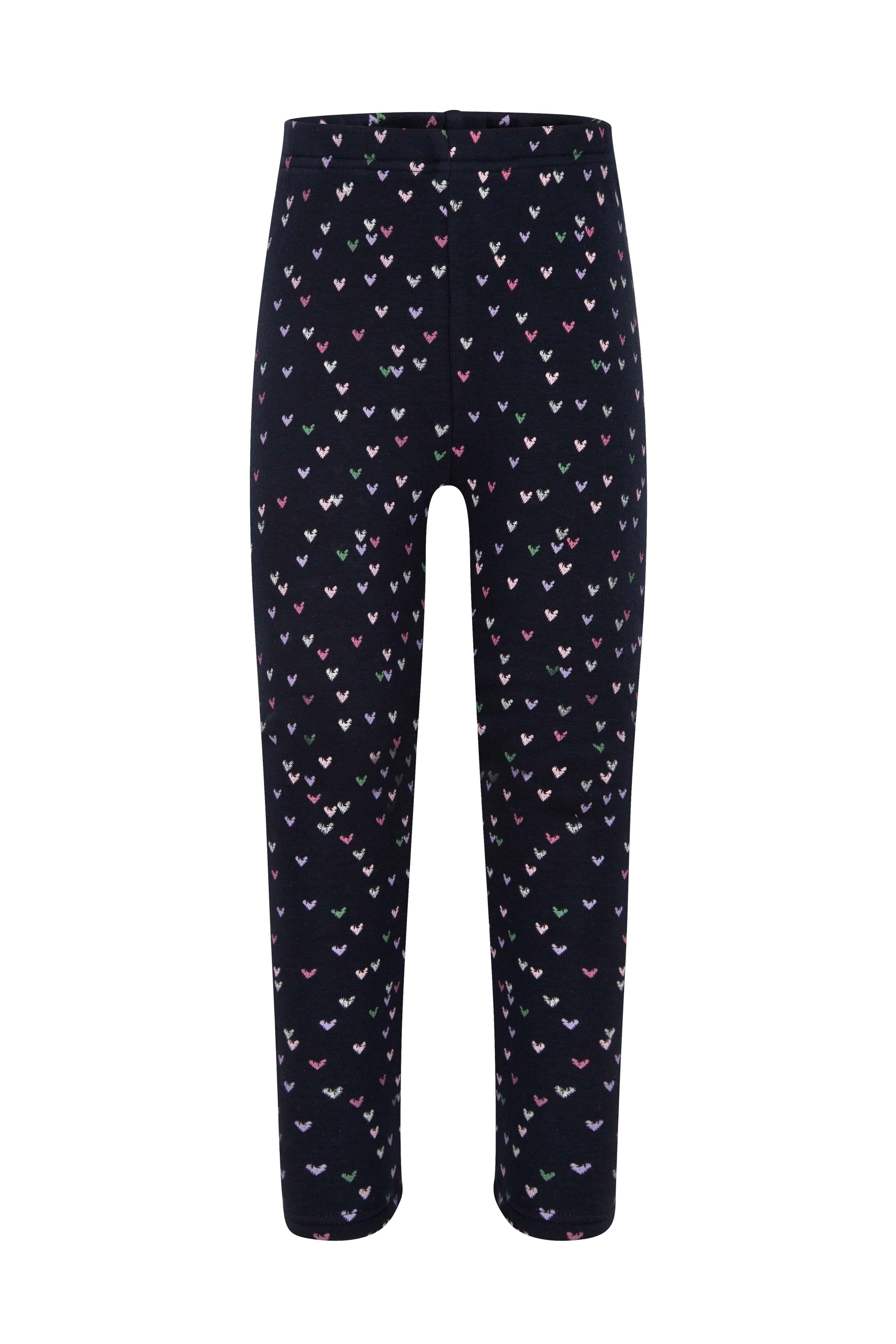 Sommerkleid HAPPY GIRLS "leggings", Mädchen, Gr. 104, EURO-Größen, blau (navy), Stoff, 100% Polyester, normal, Kleider Image