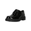 Schnürschuh CLARKS "Orinoco3 Derby", Damen, Gr. 36, schwarz, Leder, elegant, Schuhe, aus hochwertigem Leder