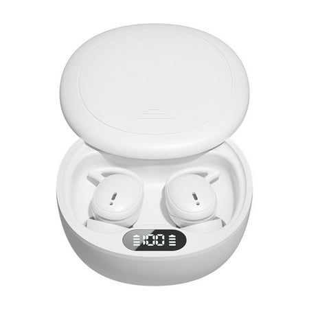 Hiroekza Bluetooth Headphones Wireless EarbudsTrue Wireless Bluetooth 5.4 Earphones with Wireless Charging Sweat With Ear Buds Wireless Bluetooth Earbuds