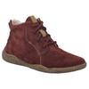 Schnürboots JOSEF SEIBEL "Wynona 05", Damen, Gr. 38, rot (bordeaux), Veloursleder, casual, Schuhe, Boots, Komfortschuh mit Wechselfußbett und Weite G