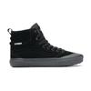 Sneaker VANS "ASHWOOD HI DECON", Gr. 40, schwarz (schwarz, schwarz), Leder, Textil, Synthetik, sportlich, Schuhe