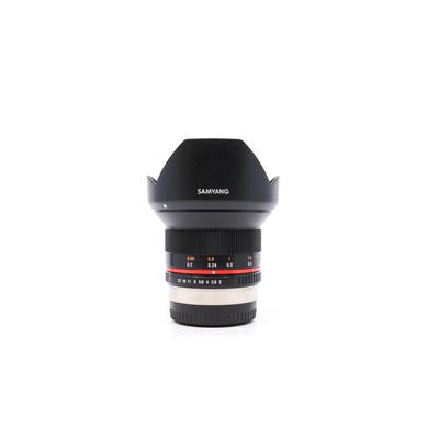 Used Samyang 12mm f/2 NCS CS - Fujifilm X Fit