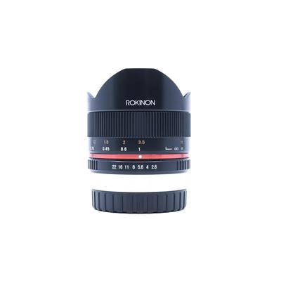 Used Rokinon 8mm f/2.8 UMC CS II - Fujifilm X Fit