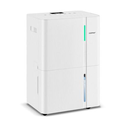 Costway 74/96 Pints Dehumidifier for Home 4500/5500 Sq. Ft Dehumidifier with 3 Modes-96 Pints
