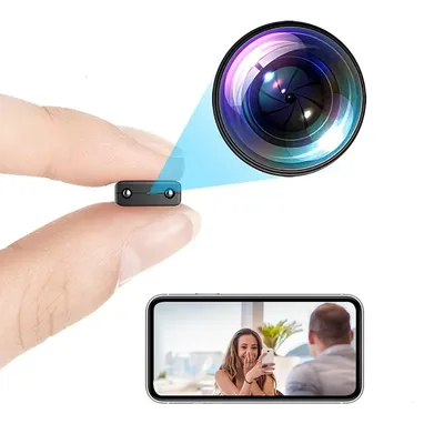 Mini-Kamera ultra dünne Smart Wifi Low Power 1080p HD Nachtsicht-Überwachungs kamera für Geschäfts treffen Home Security
