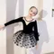 Abbigliamento da ballo Abito da balletto di scena Tutu Ragazza Gonne Abbigliamento per bambini Abbigliamento per bambini Costumi Cute Baby Summer Casual Elegante Set