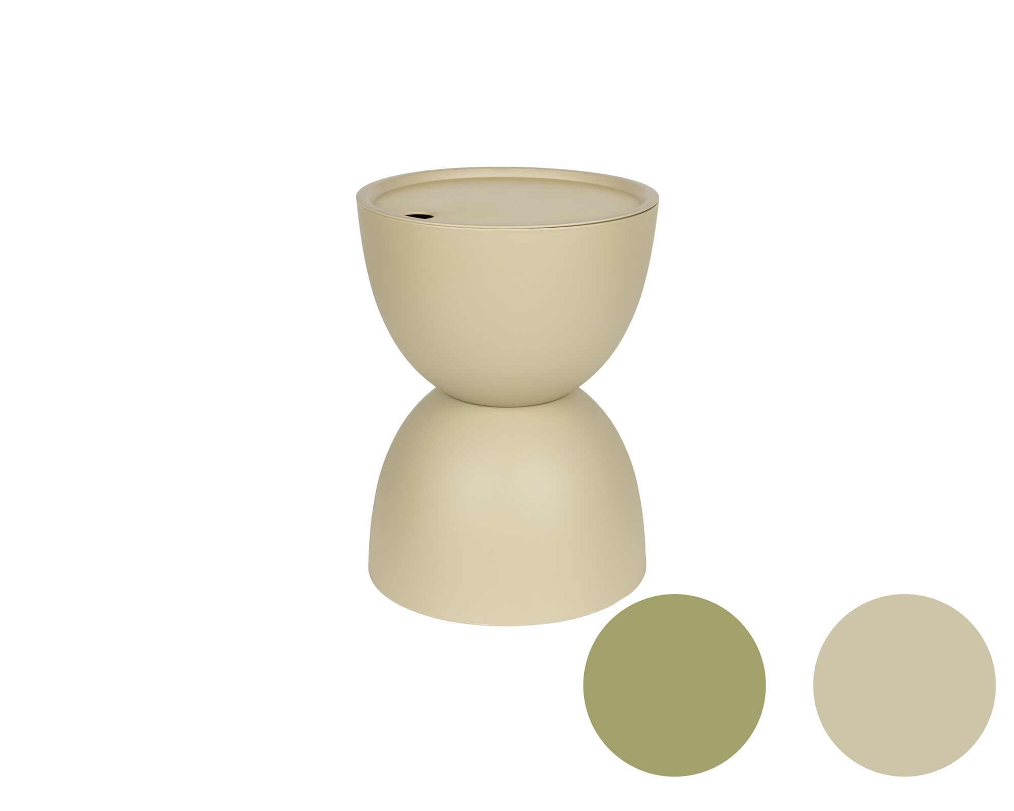 designline »Mara« Beistelltisch Outdoor Beige Image