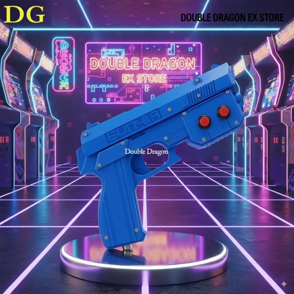 USB-PC-Lichtpistole mit Infrarot-Tracking-System – kompatibel mit PS2, PS3, Wii, Arcade-Emulatoren – elektromagnetischer Rückstoß Image