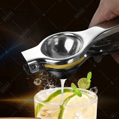 Manual Citrus Juicer Stainless Steel Lemon Squeezer Durable Lemon Juice Squeezer Fruit Orange Pressing Juicer Easy to Clean