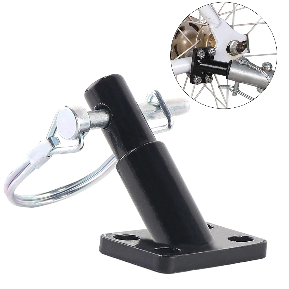 Fahrrad Hinten Racks Stahl Fahrrad Anhänger Hitch Koppler Universal Baby/Haustier Hohe Qualität Ersatz Fahrrad Anhänger Hitch Adapter Image