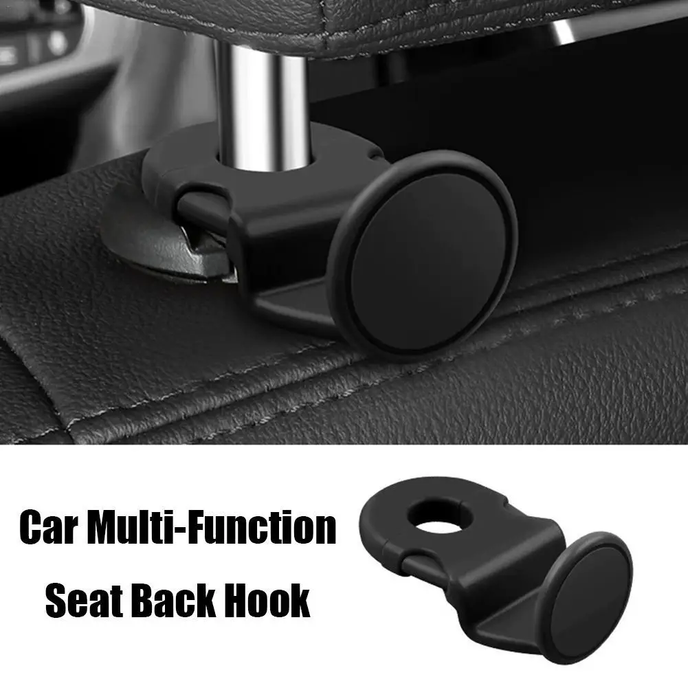 1 pz ganci universali per poggiatesta per seggiolino auto supporto portatile per sedile posteriore per veicolo nascosto gancio per organizer per interni auto