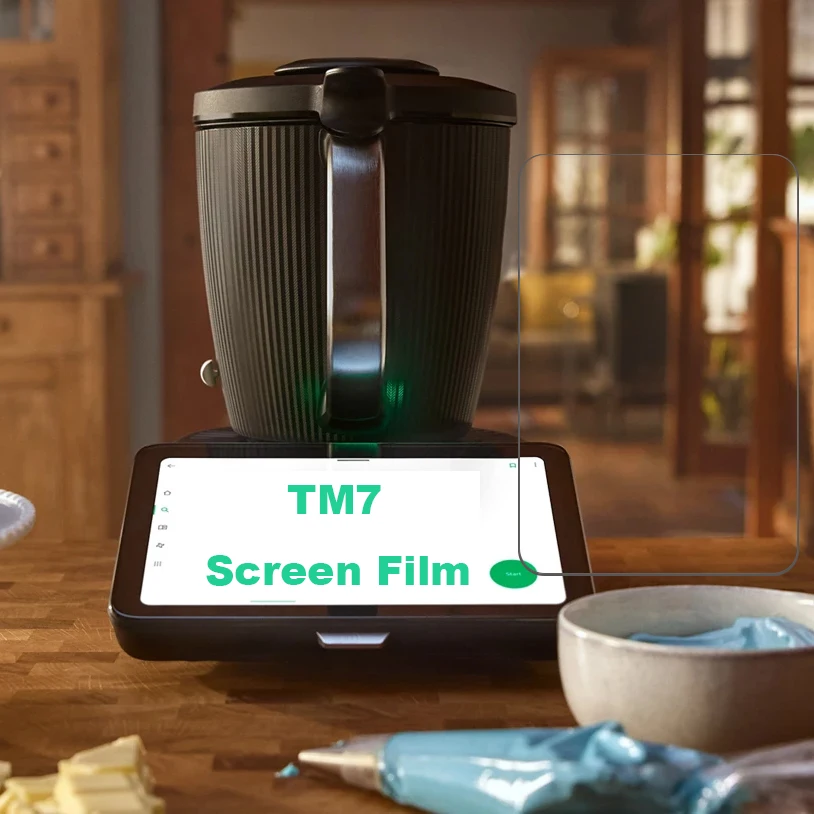 Displayschutzfolie für Thermomix TM7 Ultra Clear, kratzfestes gehärtetes Glas Image