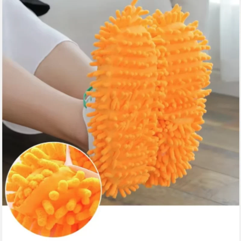 2 stücke Multifunktions Boden Staub Reinigung Hausschuhe Schuhe Tuch Faul Wischen Schuhe Hause Boden Waschbar Reinigung Mikrofaser Tuch