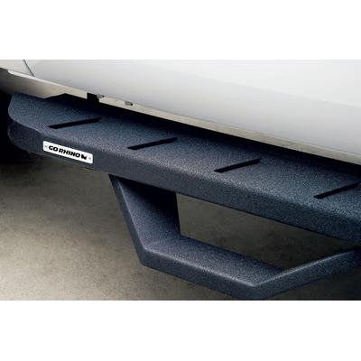 Go Rhino Running Boards Steel Powdercoated Textured Black RB10 Raptor-Style Series, 5-year limited warranty 63441734810T