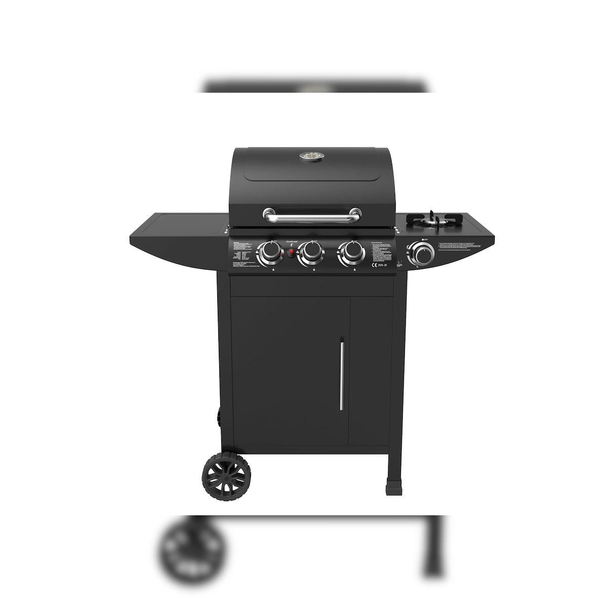 El Fuego Gasgrill San Francisco 3+1 Brenner AY5632 Image