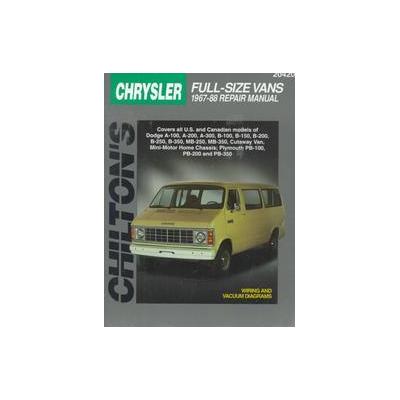 Chilton's Chrysler by  Chilton Book Company (Paperback - Chilton Book Co)