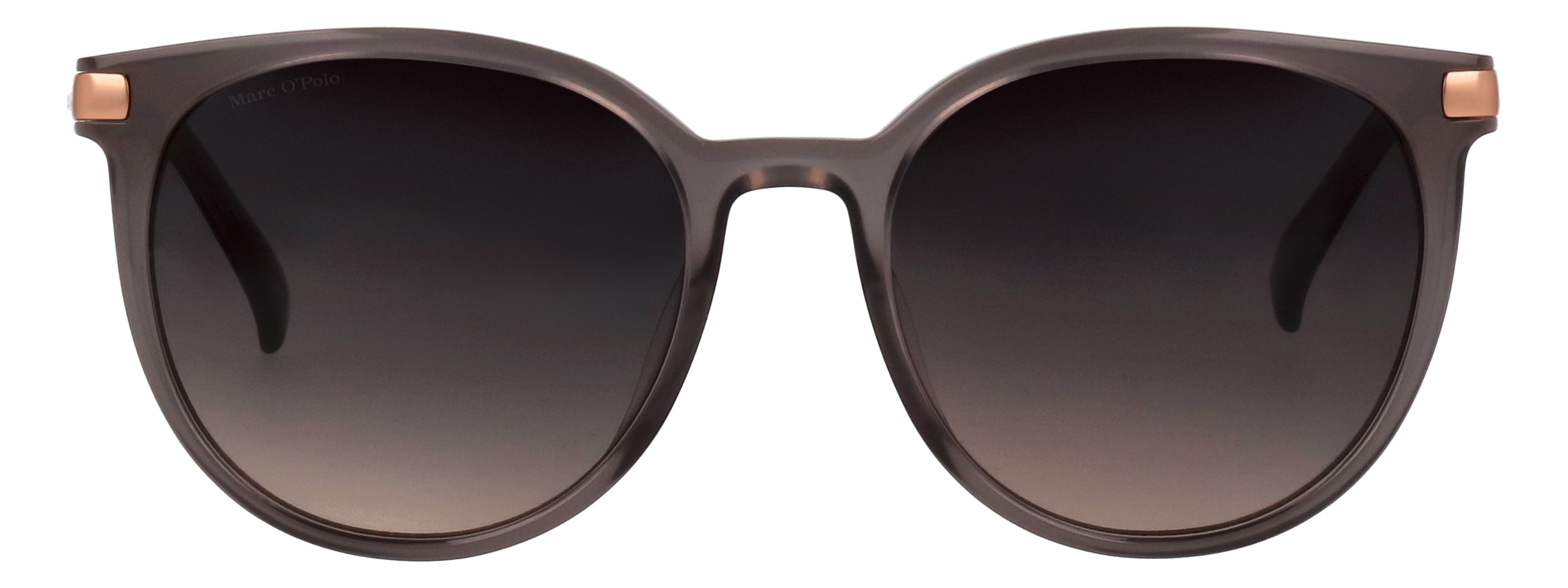 Sonnenbrille MARC O'POLO "Marc O'Polo EYEWEAR Sonnenbrille", Damen, Gr. onesize, braun (milky graubraun), Sonnenbrillen Image