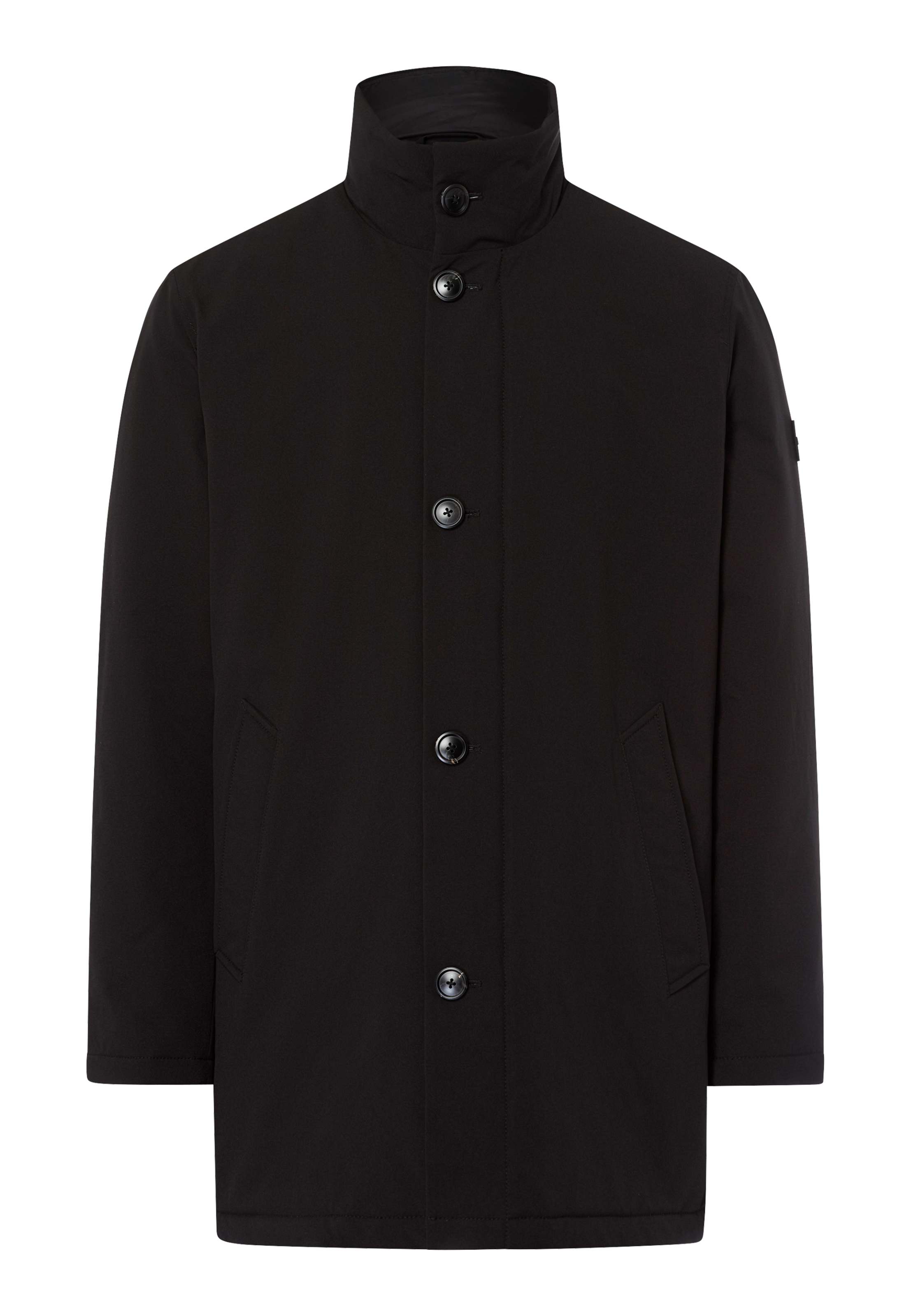 Steppjacke BRAX "Style GLEN", Herren, Gr. L, schwarz, Web, 100% Polyester, Jacken Image