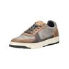 Sneaker BULLBOXER "Bullboxer Sneaker Leder", Herren, Gr. 44, braun (grau, braun), Leder, casual, Schuhe