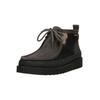 Stiefel CLARKS "Wallabee FTR Gore-Tex", Damen, Gr. 41, schwarz (schwarz, grau), Leder, Kunstfaser, casual, Schuhe, mit wetterfester GoreTex-Imprägnierung