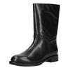 Stiefelette INUOVO "INUOVO Stiefelette Leder", Damen, Gr. 42, schwarz, Leder, casual, Schuhe