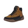 Schnürstiefelette RIEKER "Rieker Stiefelette Lederimitat", Herren, Gr. 47, schwarz (braun, schwarz), Lederimitat, casual, Schuhe