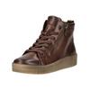 Sneaker GABOR "Gabor Sneaker Nappaleder", Damen, Gr. 39, braun (mittelbraun), Nappaleder, casual, Schuhe