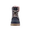 Stiefel TOM TAILOR "Tom Tailor Tall Boots", Gr. 34, blau (denim), Schuhe