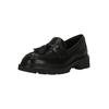 Slipper CLARKS "Lauryl Tassel", Damen, Gr. 37, schwarz, Leder, klassisch, Schuhe, aus weichem Leder