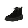 Stiefelette CLARKS "Wallabee FTR2 High", Herren, Gr. 41, schwarz, Synthetik, klassisch, Schuhe, mit Contour-Cushion-Fußbett