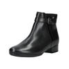 Stiefelette GABOR COMFORT "Gabor Comfort Stiefelette Nappaleder", Damen, Gr. 40, schwarz, Nappaleder, casual, Schuhe