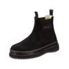 Stiefelette GANT "Gant Stiefelette Veloursleder/Textil", Damen, Gr. 38, braun (dunkelbraun), Veloursleder, Textil, casual, Schuhe