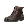 Schnürstiefelette BULLBOXER "Bullboxer Stiefelette Leder", Herren, Gr. 45, braun (dunkelbraun), Leder, casual, Schuhe