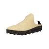 Hausschuh ASPORTUGUESAS "Asportuguesas Hausschuhe Filz", Damen, Gr. 39, gelb (hellgelb), Filz, casual, Schuhe