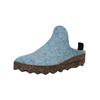 Hausschuh ASPORTUGUESAS "Asportuguesas Hausschuhe Filz", Damen, Gr. 38, bunt (blau, gelb), Filz, casual, Schuhe