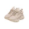 Trainingsschuh BUFFALO "Buffalo BINARY ATHENA - VEGAN NUBUCK/MESH", Damen, Gr. 42, beige, unifarben, Schuhe