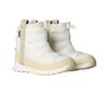 Winterstiefel THE NORTH FACE "Y THERMOBALL PULL-ON WP", Damen, Gr. 37, weiß dune, gravel, Textil, sportlich, Schuhe, wasserdicht