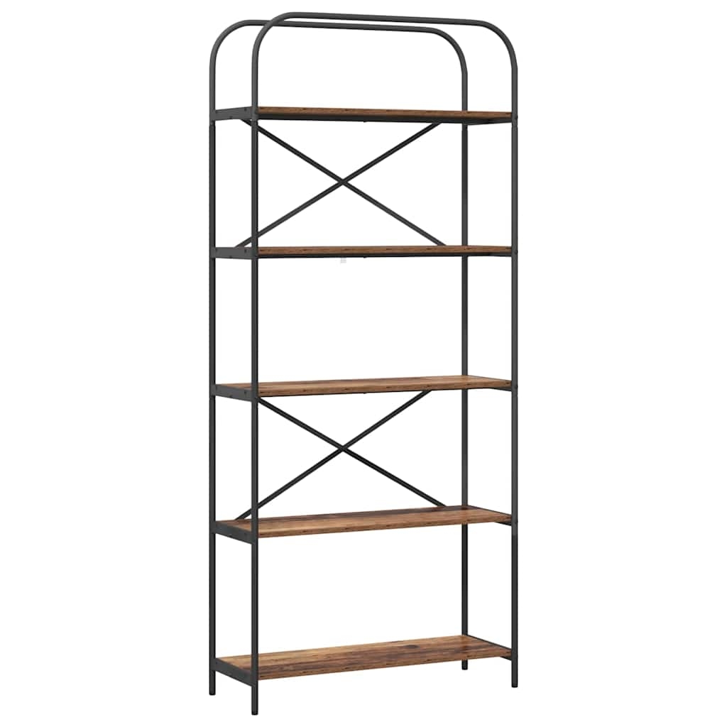 vidaXL Regal Altholz 80 x 30 x 183 cm Holzwerkstoff Image