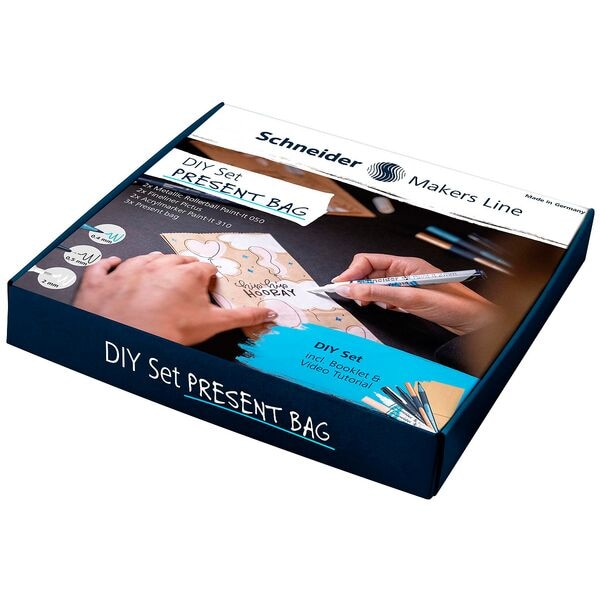 Schneider Geschenktüten-Set DIY natur mehrfarbig Image