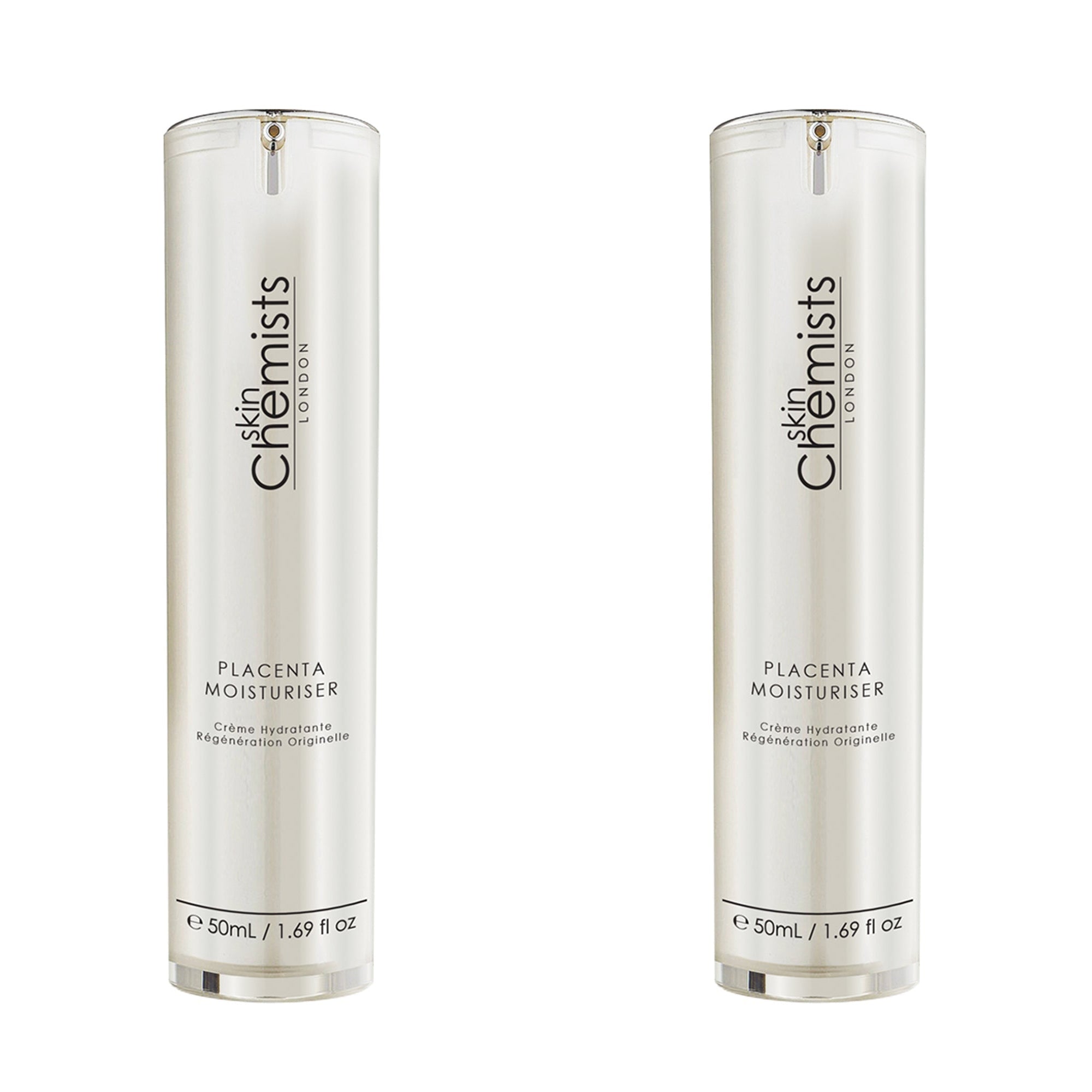 skinChemists Plazenta Feuchtigkeitscreme 50ml x 2 Duo Pack Image