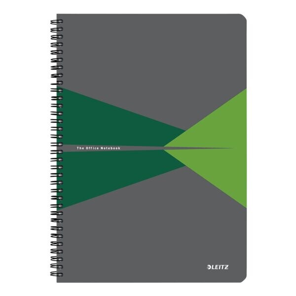 Leitz Collegeblock »Office« A4 kariert Polypropylen grün Image