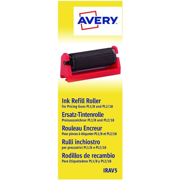 Avery Zweckform Ersatz-Tintenrollen »IRAV5« für Preisauszeichner 5 Stück schwarz Image