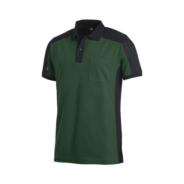 FHB Polo-Shirt KONRAD Größe XL zweifarbig grün Image