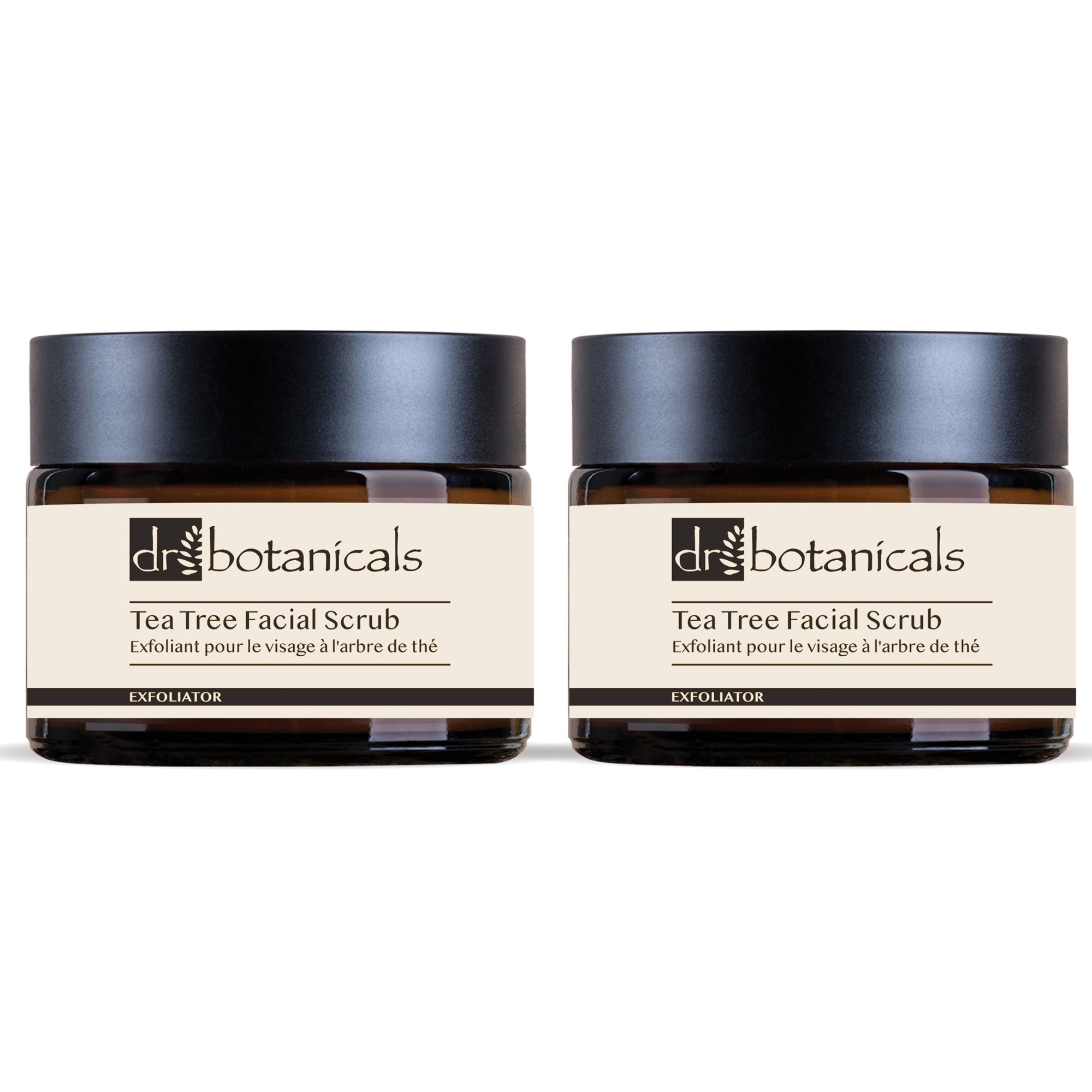 Dr Botanicals Eukalyptus & Teebaum Gesichtspeeling 50 ml x 2 Duo-Pack Image